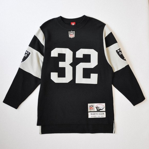 'Marcus Allen' Raiders Throwback Knit Jersey - Picture 1 of 10